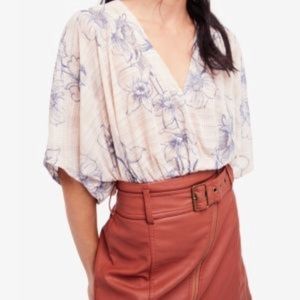 Free people semi sheer top work or dress up